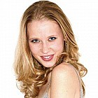 flirtende vrouw