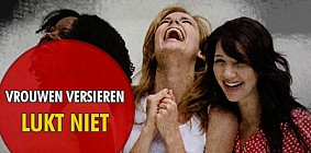vrouwen versieren lukt niet